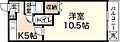 第一タウン皆賀4階3.5万円