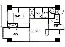 IstyleFunairi 2LDKの間取図画像