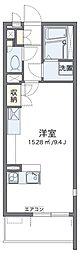 レオネクストカンタービレ ワンルームの間取図画像