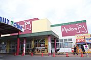 スーパー「Madam　joy楽々園店まで229ｍ」