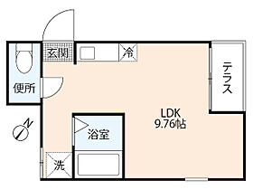 ｃｅｒｔｅｚｚａ  ｜ 広島県広島市安佐南区大町西2丁目（賃貸アパート1R・2階・20.38㎡） その2