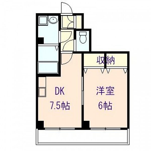 広島県広島市西区庚午北2丁目(賃貸マンション1DK・3階・34.23㎡)の写真 その2