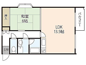 広島県広島市西区井口台1丁目（賃貸マンション1LDK・2階・47.25㎡） その2