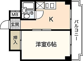 広島県廿日市市大東（賃貸マンション1K・3階・17.82㎡） その2