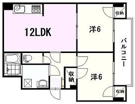 広島県安芸郡府中町本町5丁目（賃貸マンション2LDK・1階・50.00㎡） その2