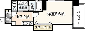 広島県広島市中区大手町5丁目（賃貸マンション1K・8階・29.18㎡） その2