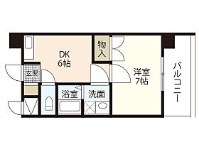 パティオ朋来居  ｜ 広島県広島市西区小河内町2丁目（賃貸マンション1DK・4階・30.00㎡） その2