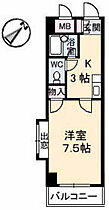 広島県広島市東区牛田本町1丁目（賃貸マンション1K・4階・24.22㎡） その2