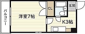 西本ビル（中広）  ｜ 広島県広島市西区中広町3丁目（賃貸マンション1K・2階・20.79㎡） その2