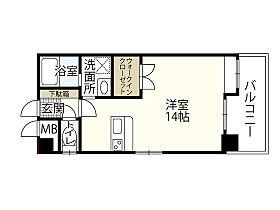 広島県広島市南区宇品御幸3丁目（賃貸マンション1R・7階・37.35㎡） その2