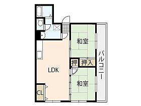 広島県広島市南区宇品西3丁目（賃貸マンション2LDK・1階・51.00㎡） その2