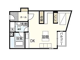 広島県広島市中区橋本町（賃貸マンション1R・4階・46.40㎡） その2