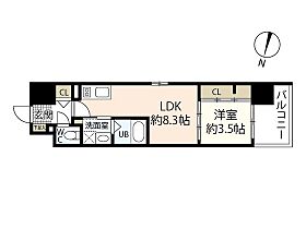 広島県広島市南区比治山町（賃貸マンション1LDK・11階・32.01㎡） その2