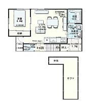 広島県広島市東区矢賀新町4丁目（賃貸アパート1LDK・3階・48.80㎡） その2