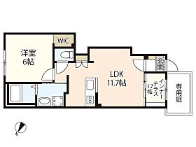 広島県廿日市市大野字十郎原（賃貸アパート1LDK・1階・43.21㎡） その2