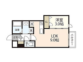 広島県広島市中区江波東2丁目（賃貸マンション1LDK・2階・29.92㎡） その2