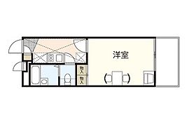 広島県広島市南区東雲本町2丁目（賃貸マンション1K・2階・19.87㎡） その1