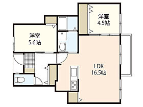 広島県廿日市市宮内2丁目（賃貸アパート2LDK・1階・60.34㎡） その2