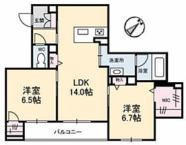 広島県広島市西区庚午北1丁目（賃貸アパート2LDK・2階・63.37㎡） その2