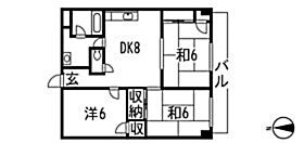 広島県広島市東区牛田旭2丁目（賃貸マンション3LDK・5階・60.70㎡） その1