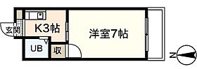 広島県広島市西区楠木町4丁目（賃貸マンション1K・4階・20.35㎡） その2