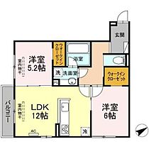 広島県広島市安佐南区古市3丁目（賃貸アパート2LDK・2階・58.25㎡） その2