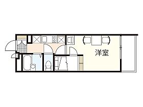 広島県広島市安芸区矢野東5丁目（賃貸マンション1K・3階・20.81㎡） その2