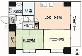 広島県広島市西区三篠町3丁目（賃貸マンション2LDK・6階・49.41㎡） その2