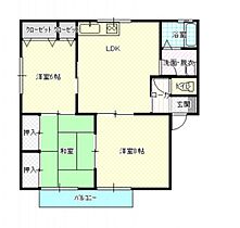 広島県広島市安佐南区川内1丁目（賃貸アパート3LDK・2階・62.95㎡） その2