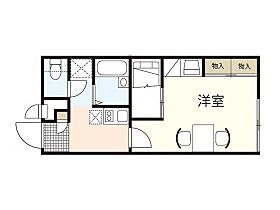 広島県広島市佐伯区利松1丁目（賃貸アパート1K・2階・21.81㎡） その2