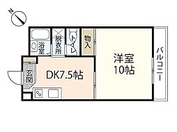 間取図画像 1DK