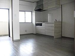 岸本マンション 3階2DKのリビング/ダイニング