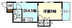 間取図画像 1DK