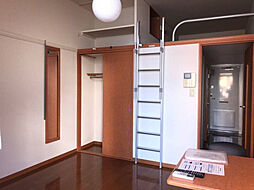 レオパレスPAPPEL 2階1Kのリビング/ダイニング