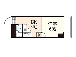 Ｍｙ　Ｌｉｔｔｌｅ　Ｍａｉｓｏｎ 7階1DKの間取り