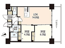 S-RESIDENCE鶴見町altano 2LDKの間取図画像
