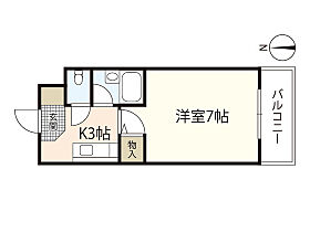 広島県広島市安佐南区長楽寺2丁目（賃貸マンション1K・2階・22.68㎡） その2