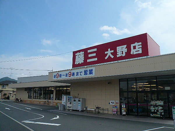 画像20:スーパー「藤三大野店まで375ｍ」