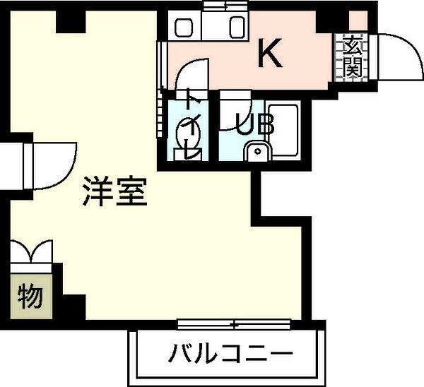 竹屋町ビル ｜広島県広島市中区竹屋町(賃貸マンション1K・3階・28.00㎡)の写真 その2