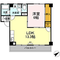 DOIアレイ  ｜ 広島県広島市中区吉島東1丁目（賃貸マンション1LDK・2階・41.45㎡） その2