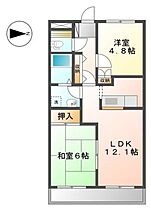 広島県広島市安佐南区川内2丁目（賃貸アパート2LDK・1階・51.67㎡） その2