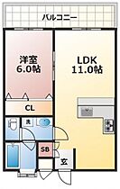 広島県広島市安佐南区古市4丁目（賃貸マンション1LDK・4階・42.90㎡） その2