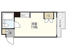 広島県広島市西区三篠町1丁目（賃貸マンション1R・3階・17.89㎡） その2