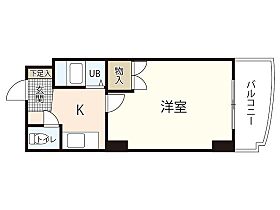 カルティエ城北通り  ｜ 広島県広島市中区東白島町（賃貸マンション1K・9階・20.00㎡） その2