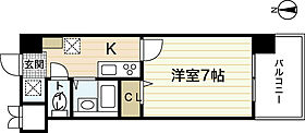 パークサイド羽衣  ｜ 広島県広島市中区羽衣町（賃貸マンション1K・2階・24.80㎡） その2