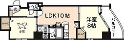 ヴィラ博丈 3階1SLDKの間取り