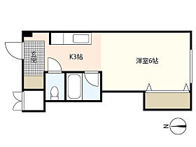 西風館  ｜ 広島県広島市西区井口台4丁目（賃貸アパート1R・1階・23.60㎡） その2