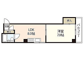 広島県広島市中区広瀬北町（賃貸マンション1LDK・3階・27.50㎡） その2