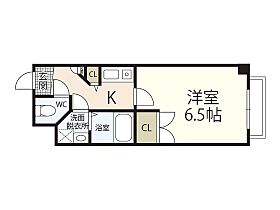 広島県広島市中区河原町（賃貸マンション1K・4階・20.62㎡） その2