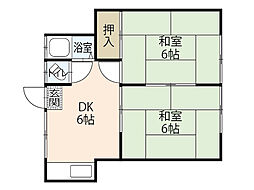 間取図画像 2DK